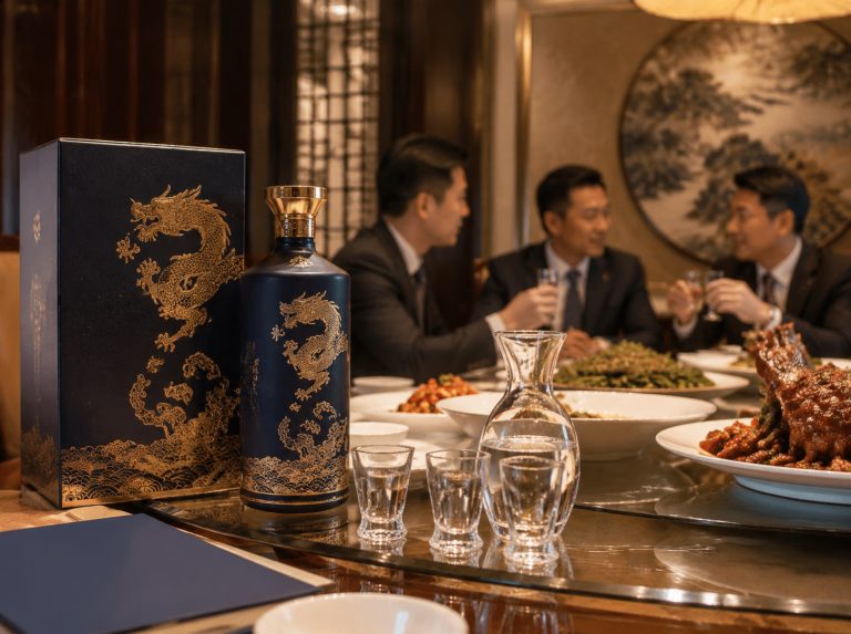 北屯龙国宴酱香型商务接待酒